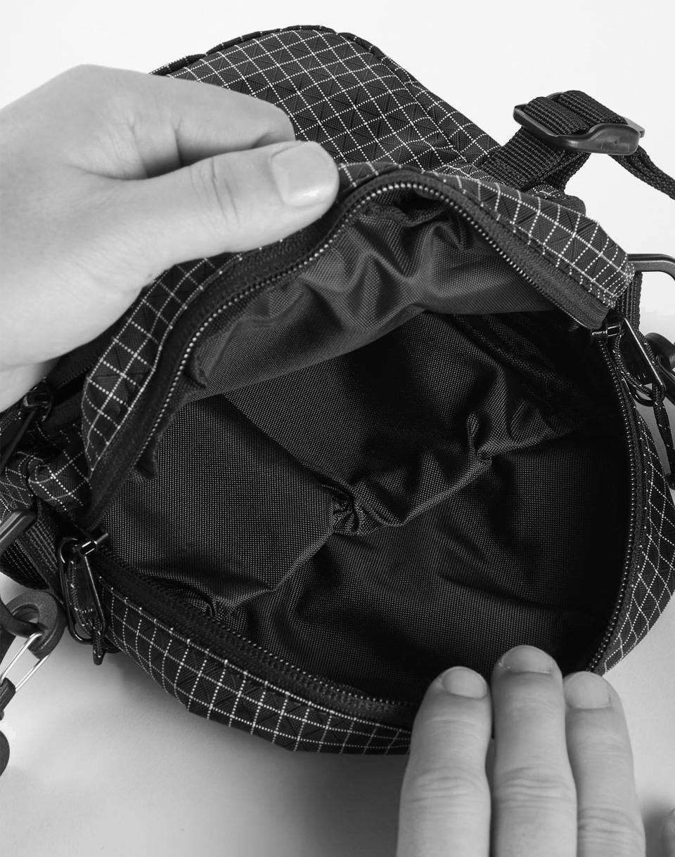Gramicci Cordura Mini Shoulder Bag CORDURA BLACK