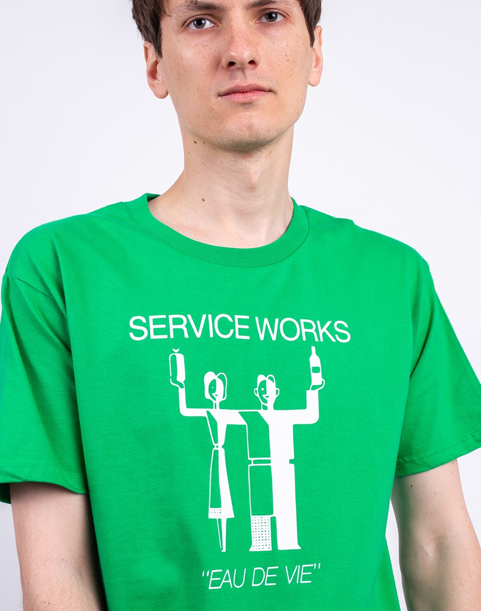 Service Works Eau De Vie Tee FOREST M