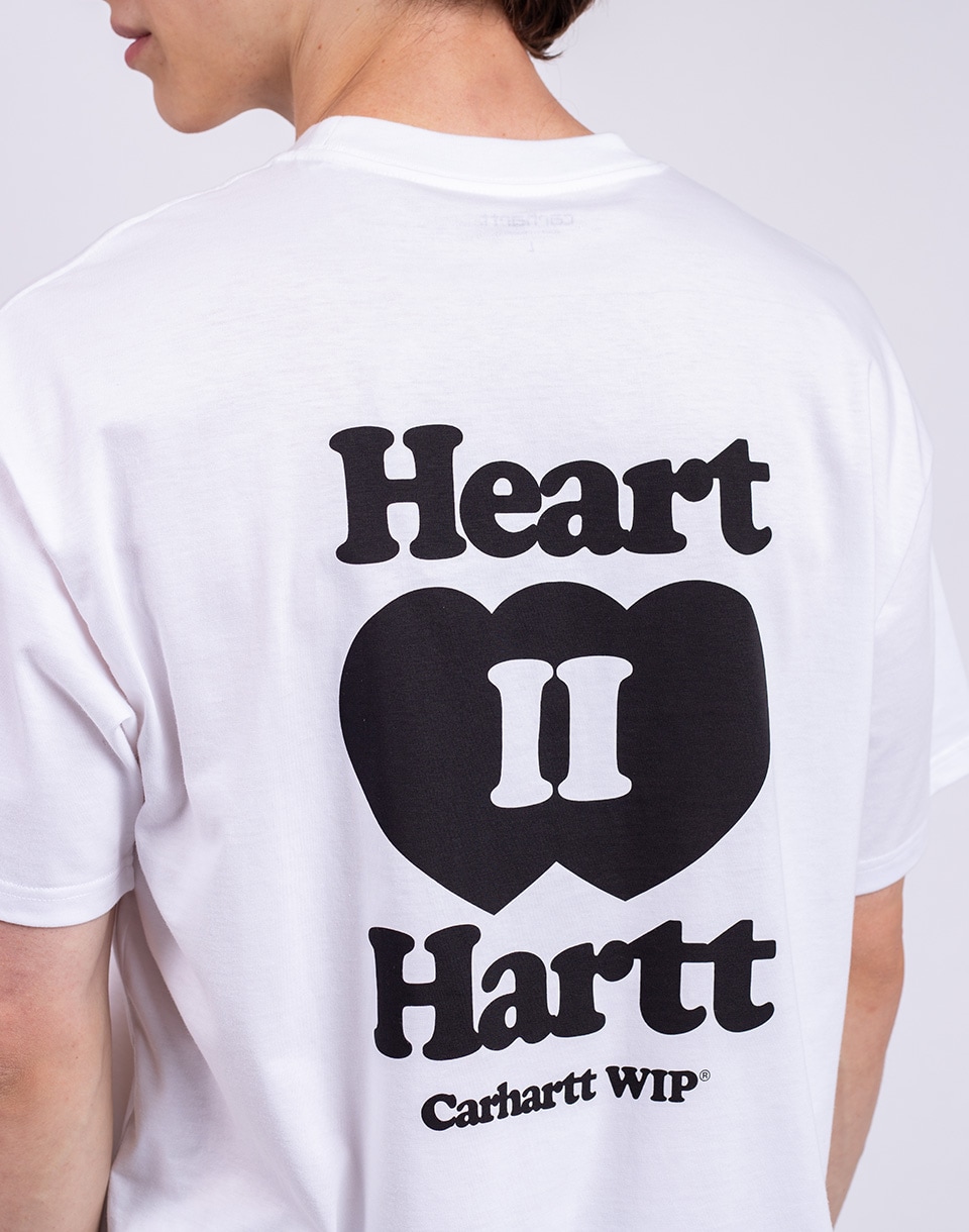 Carhartt WIP S/S Heart II Hartt T-Shirt White L