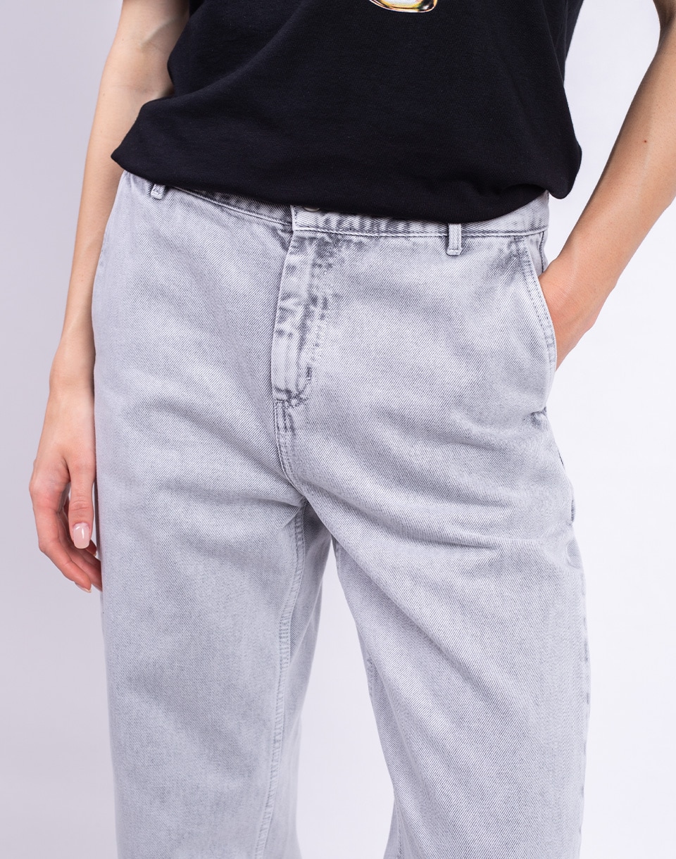 Carhartt WIP W' Pierce Pant Straight Black chalk wash 30