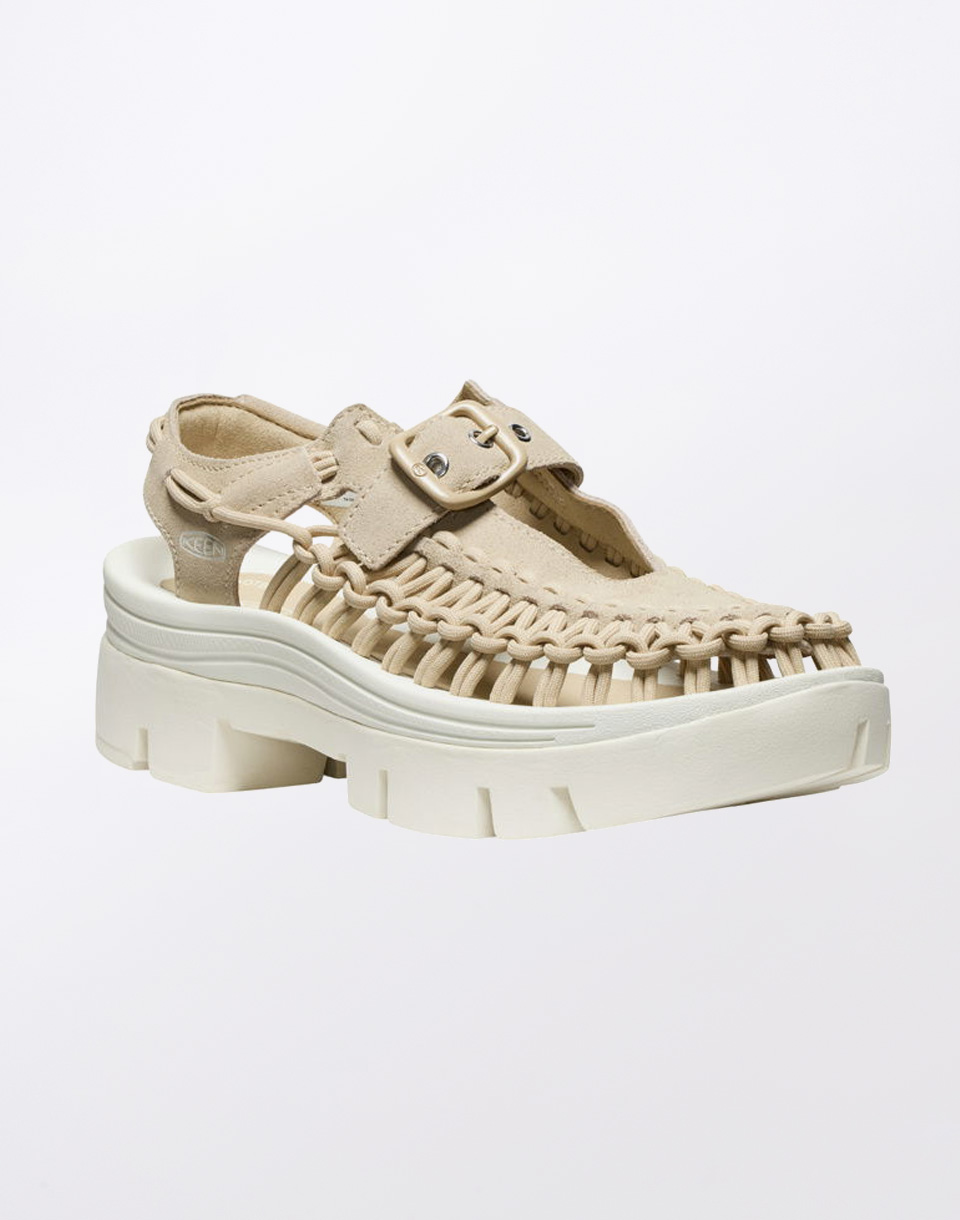 Keen Uneek PLT Mary Jane safari/star white 43