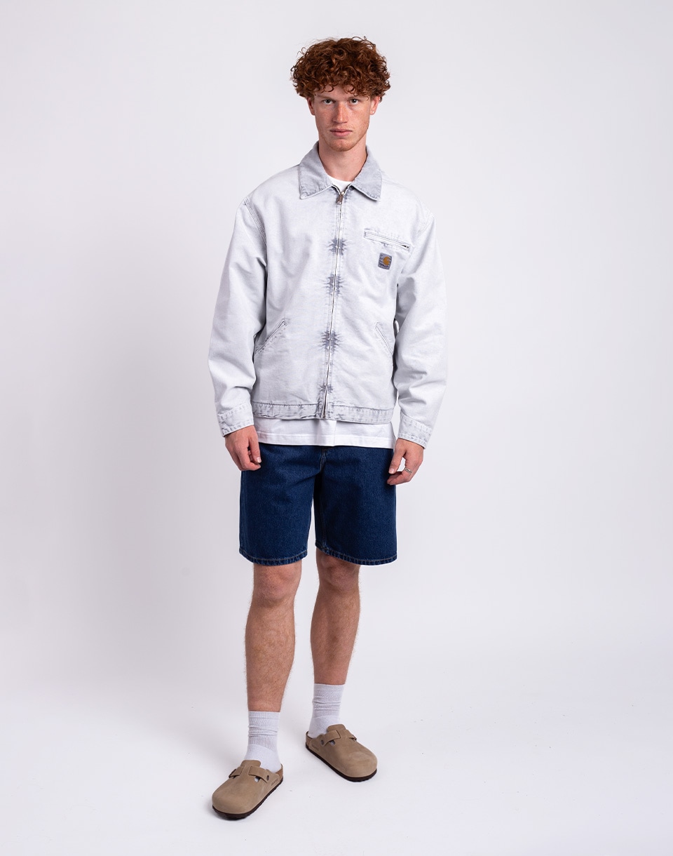 Carhartt WIP OG Detroit Jacket Black/Black chalk wash M