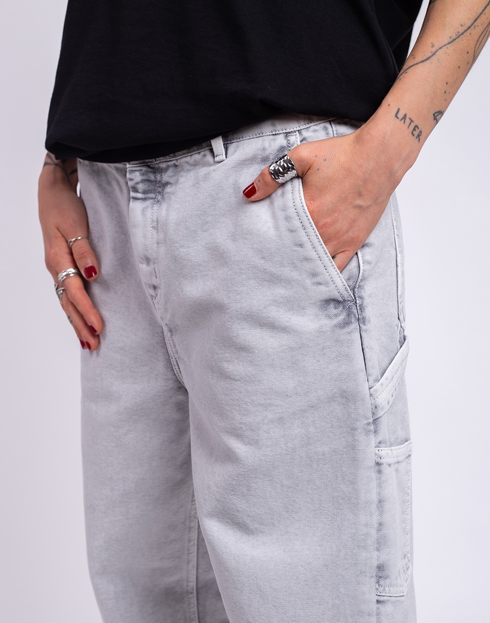Carhartt WIP W' Pierce Pant Straight Black chalk wash 25