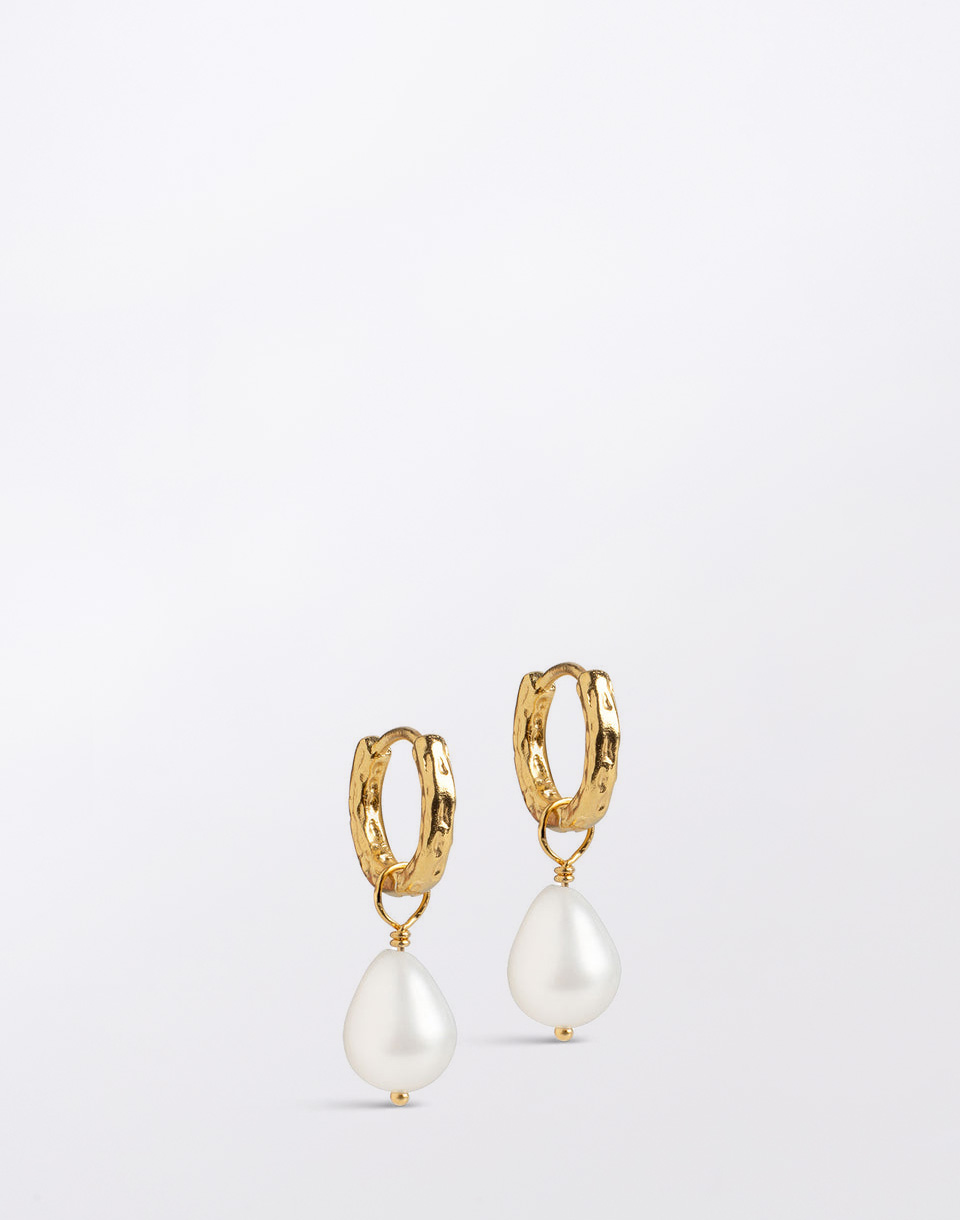 ENAMEL Copenhagen Hoops, Significant Pearl Pearls