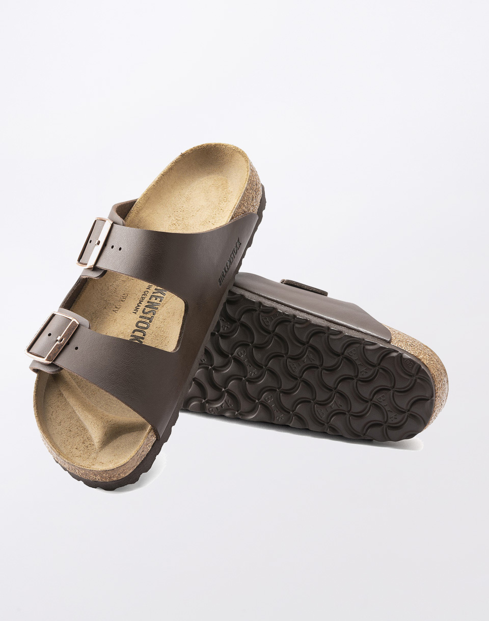 Birkenstock Arizona Soft Footbed Birko-Flor Dark Brown 38