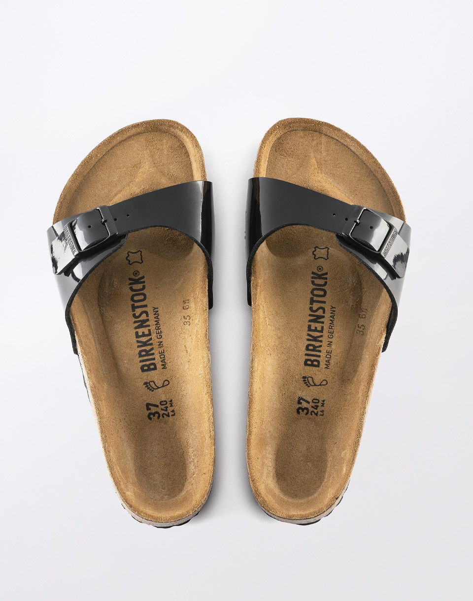 Birkenstock Madrid BF Black Patent 38