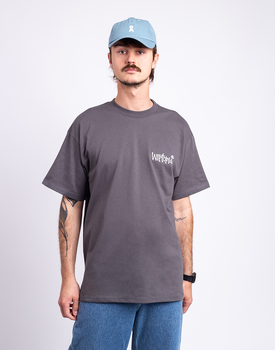 Tričko Carhartt WIP S/S Wiptopia Script T-Shirt Porphyry/Wax