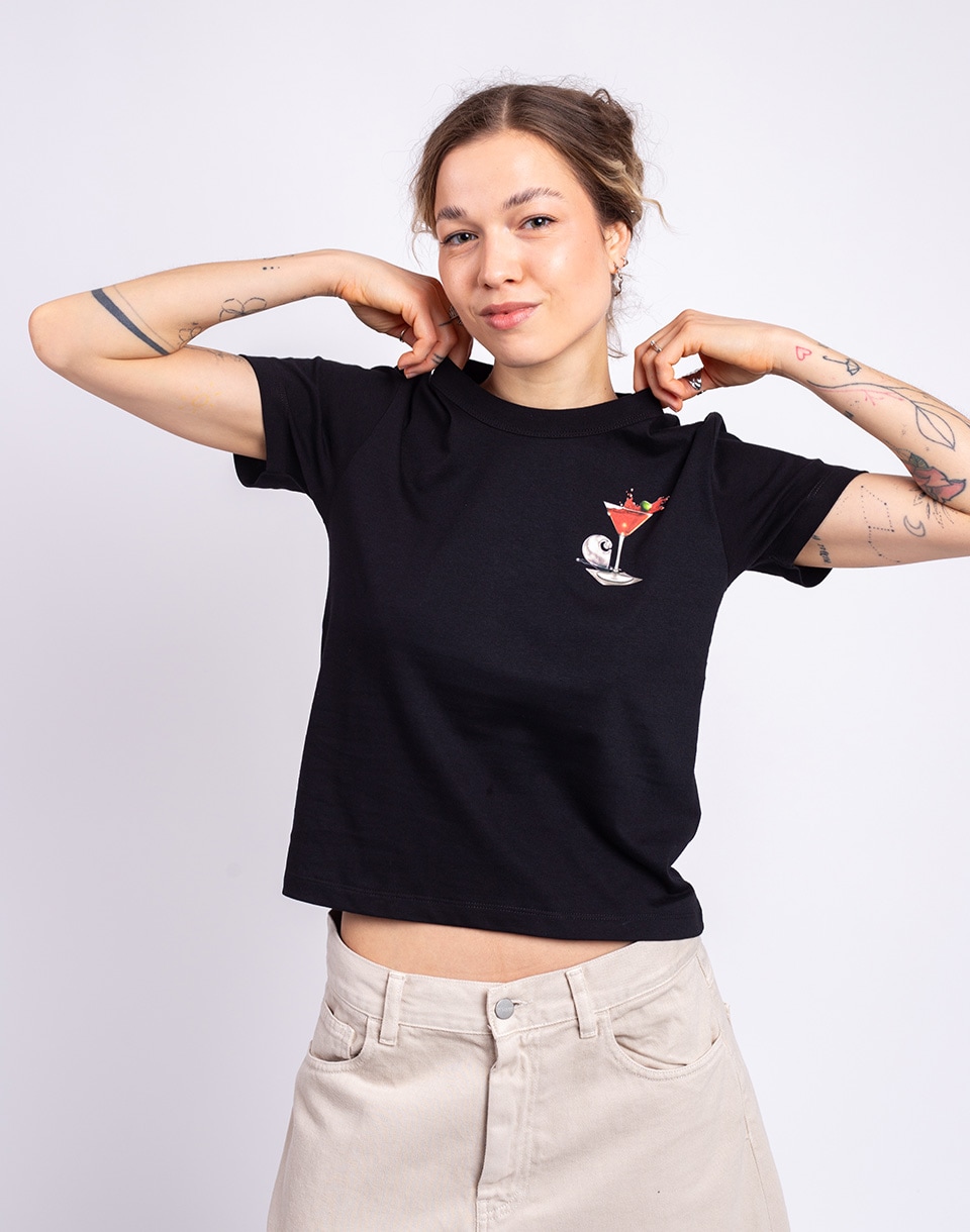 Carhartt WIP W' S/S Jake Garcia T-Shirt Black M