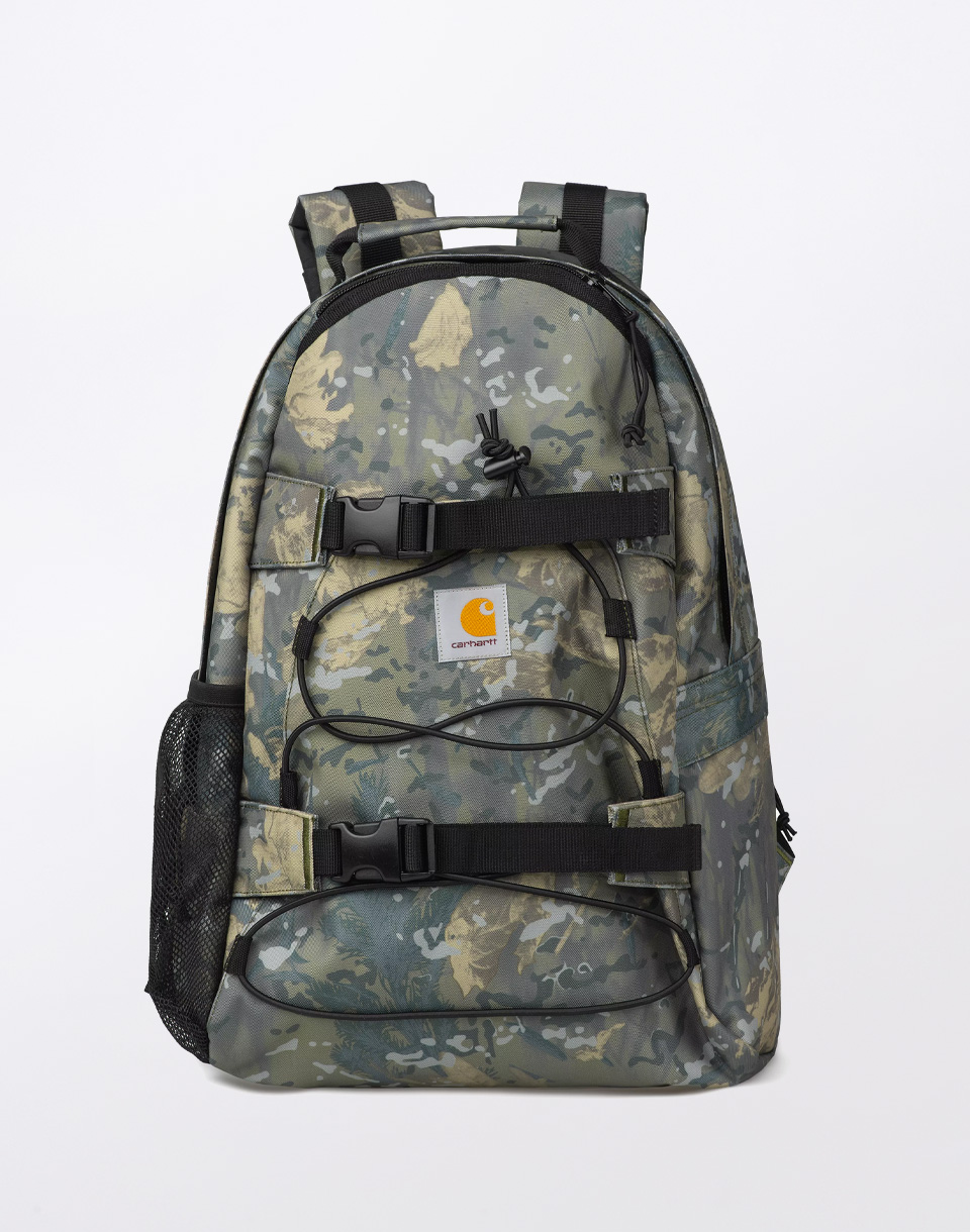 Batoh Carhartt WIP Kickflip Backpack Camo Combi, Green
