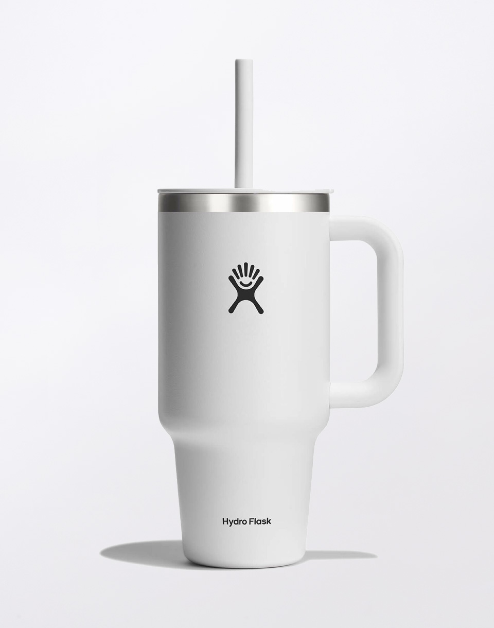 Hydro Flask Travel Tumbler 32 oz  White