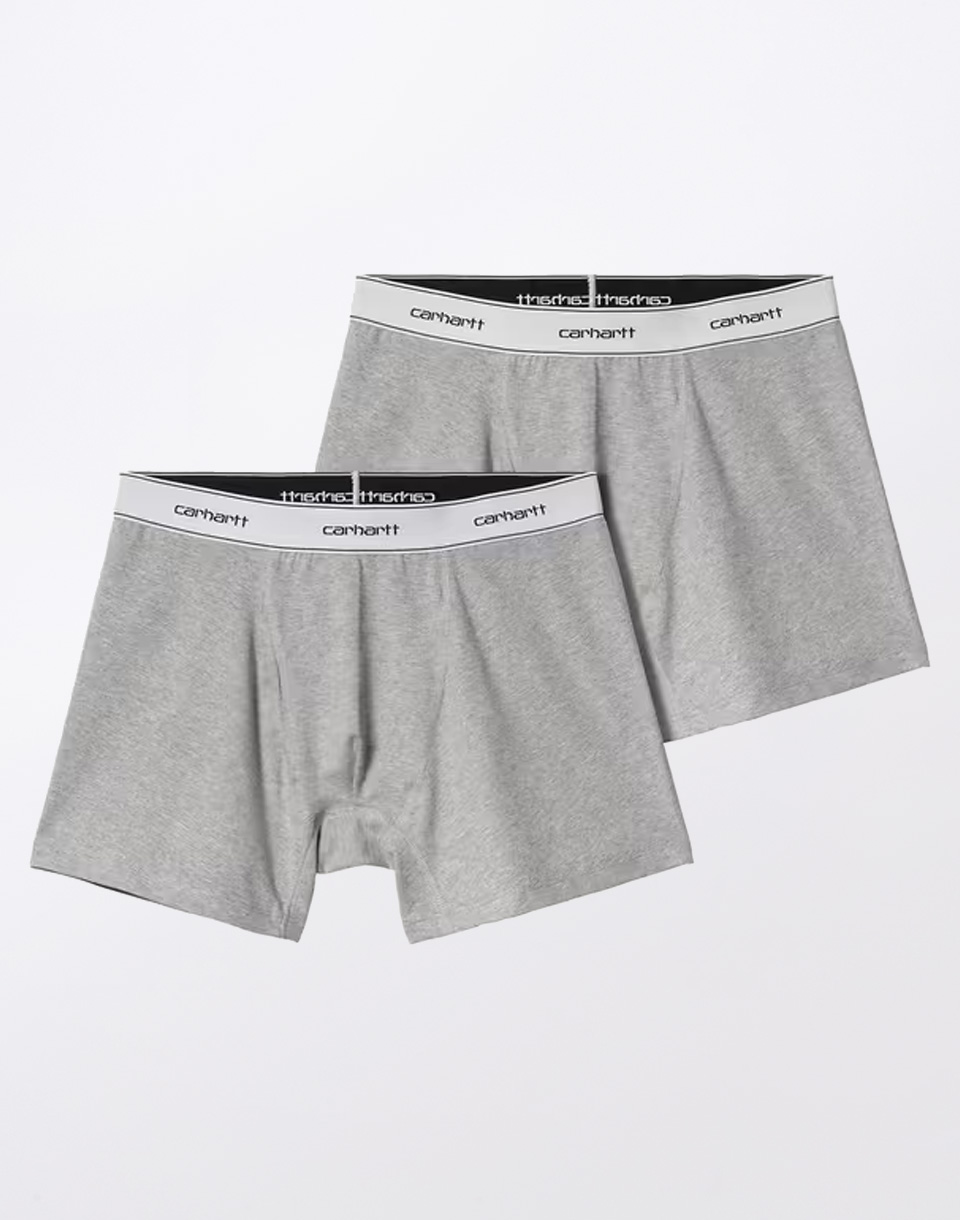 Carhartt WIP Cotton Trunks Grey Heather + Grey Heather L