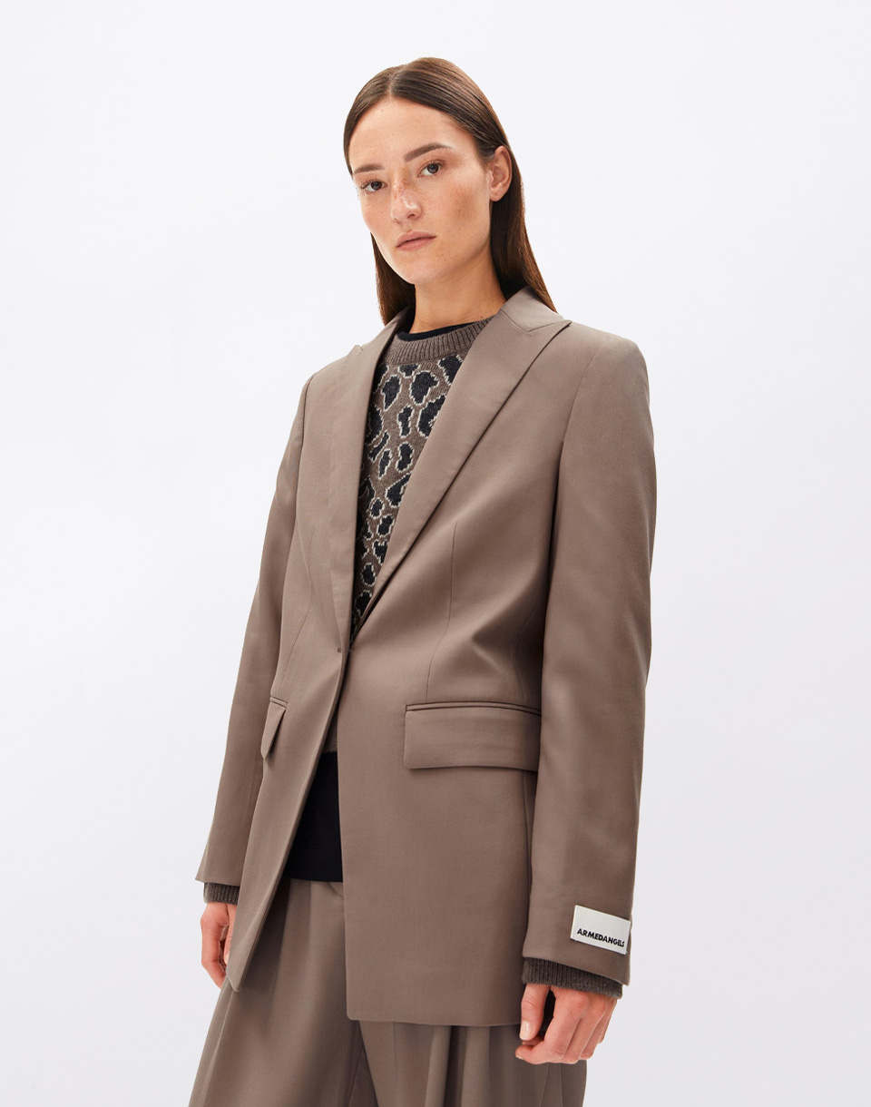 Armedangels Mikulaa 3265 walnut cream M