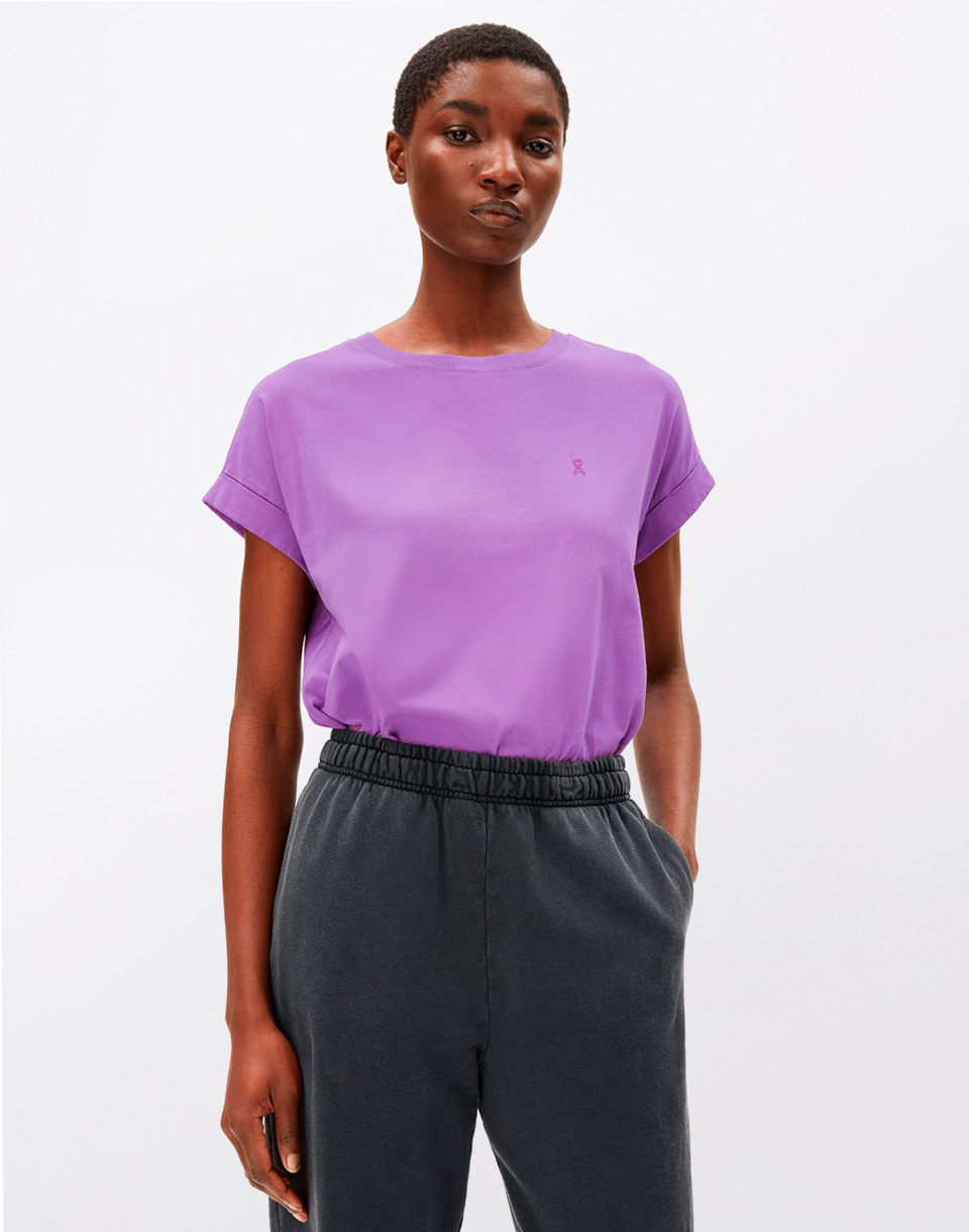 Tričko Armedangels Idaara 3269 orchid