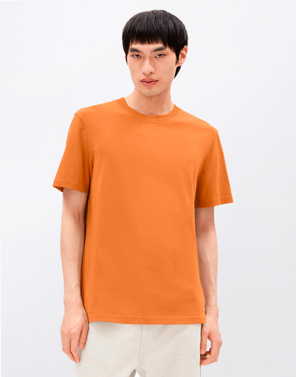 Tričko Armedangels Maarkos 3236 amberglow