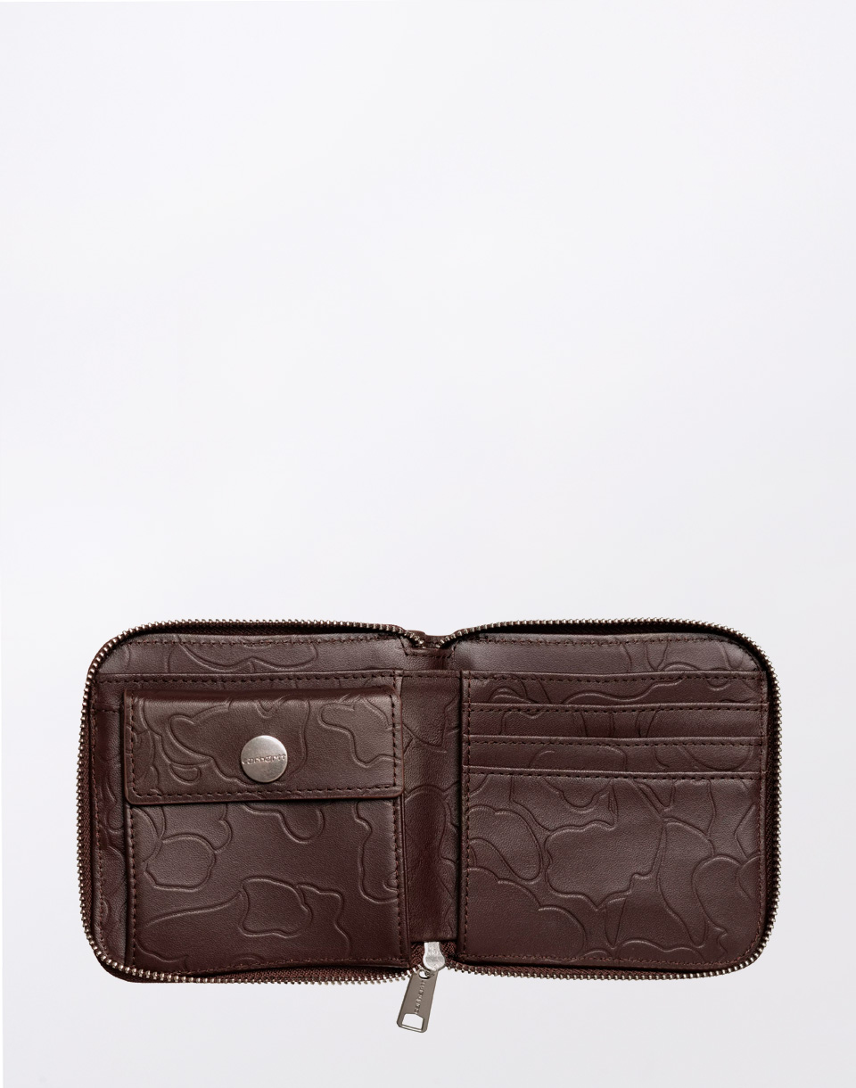 Carhartt WIP Camo Duck Wallet Palisander/Silver