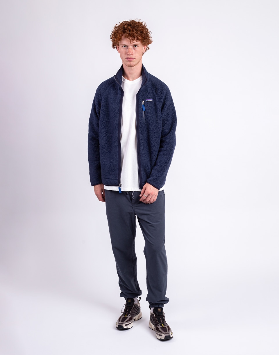 Patagonia M's Retro Pile Jacket New Navy w/Sunken Blue M