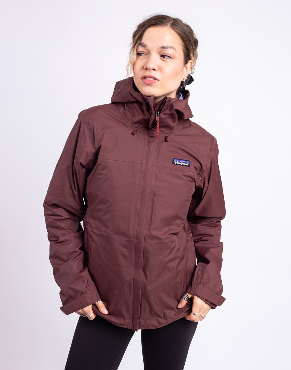 Patagonia W's Torrentshell 3L Rain Jacket Dark Ruby S