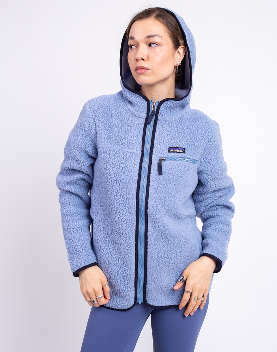 Patagonia W's Retro Pile Hoody Barnacle Blue S