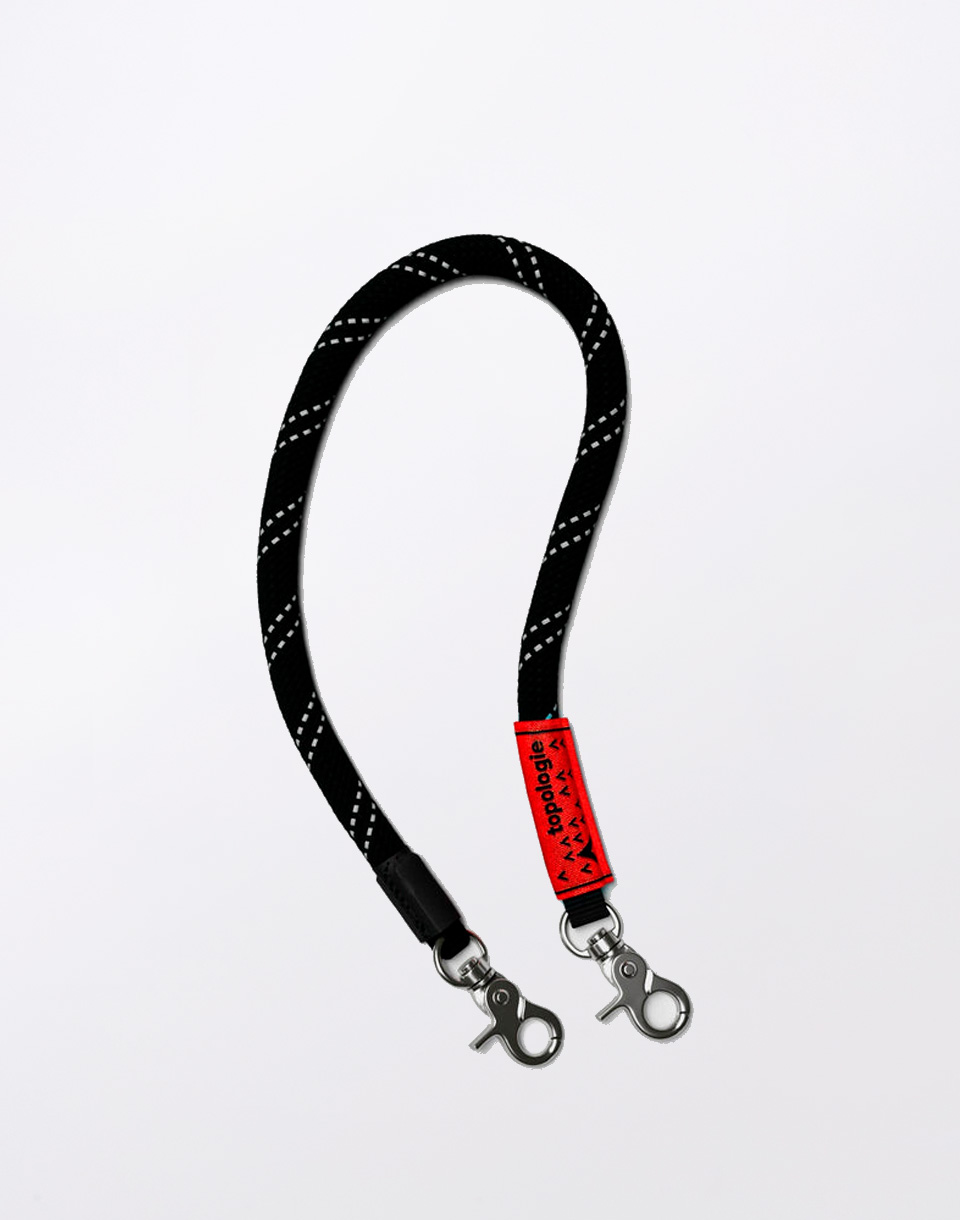 Topologie 10mm Wrist Strap Black Reflective