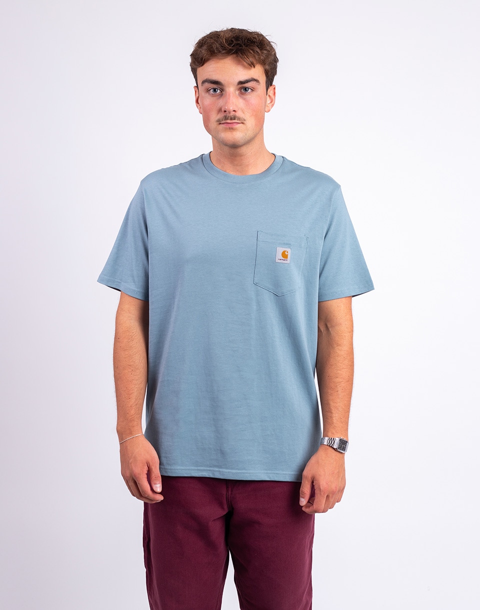 Tričko Carhartt WIP S/S Pocket T-Shirt Citadel