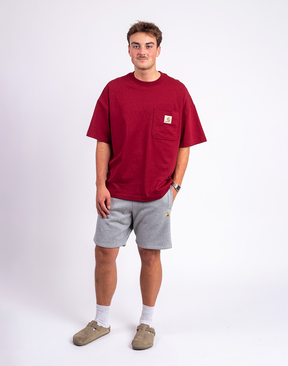 Carhartt WIP S/S Work Pocket T-Shirt Scarlet M