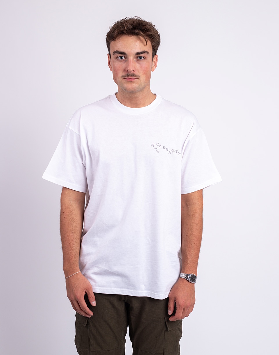 Tričko Carhartt WIP S/S Okniceok 01 T-Shirt White