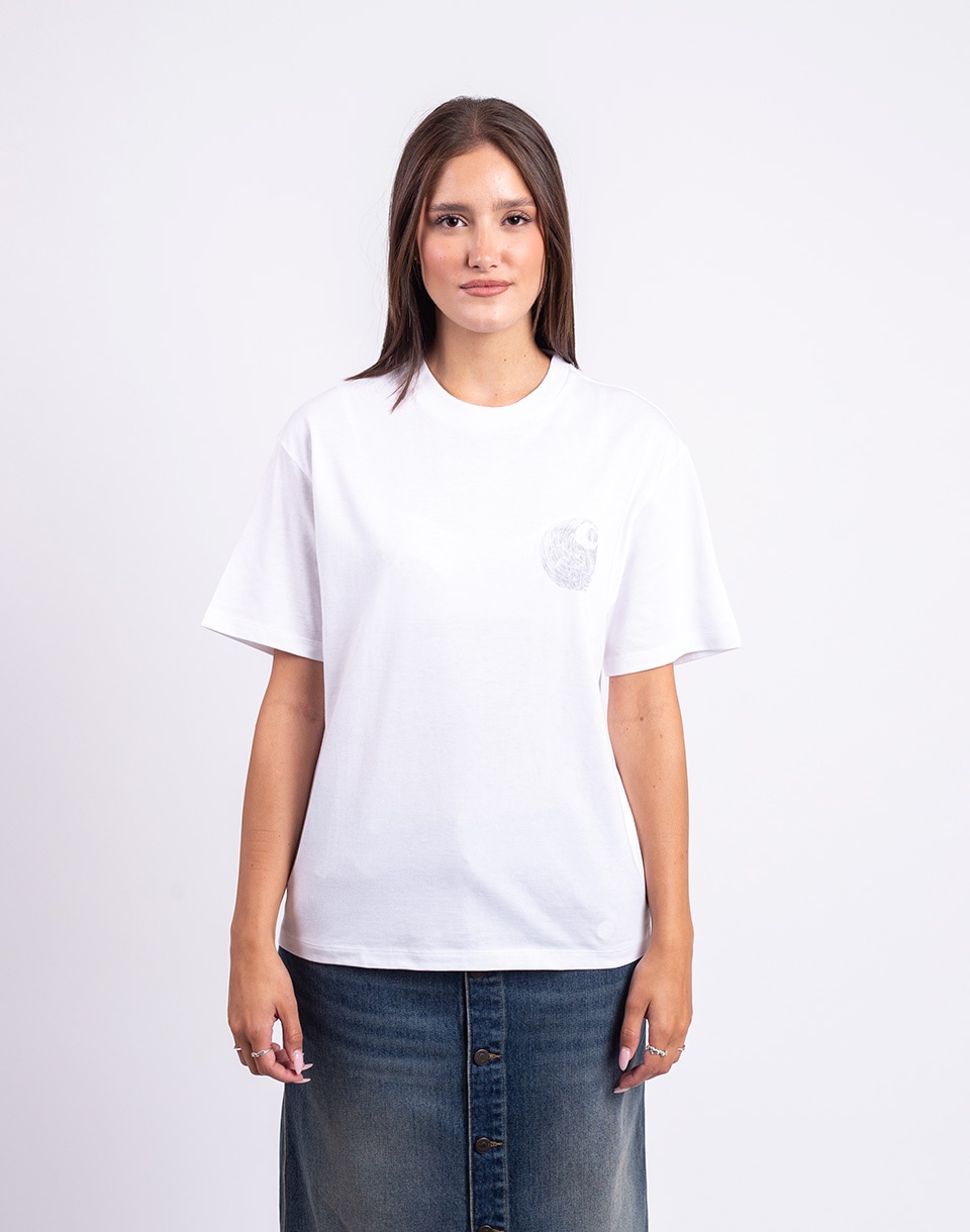 Tričko Carhartt WIP W' S/S Okniceok T-Shirt White