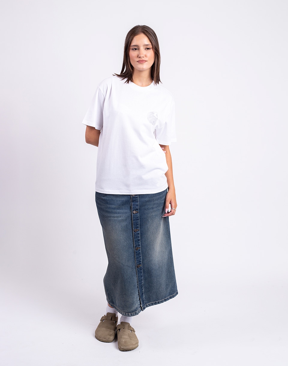 Carhartt WIP W' S/S Okniceok T-Shirt White M