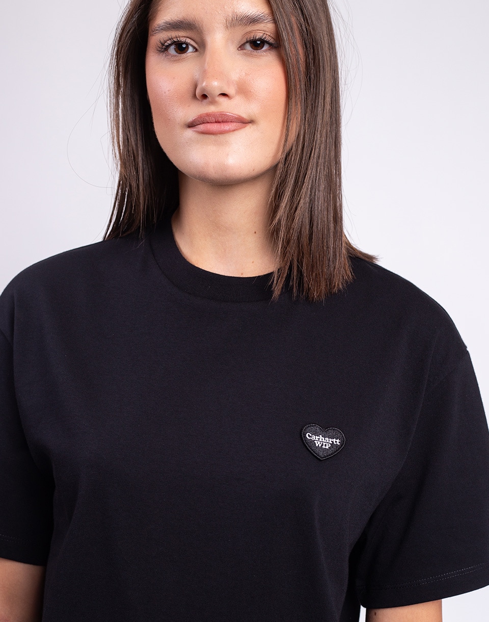 Carhartt WIP W' S/S Heart Patch T-Shirt Black/Black M