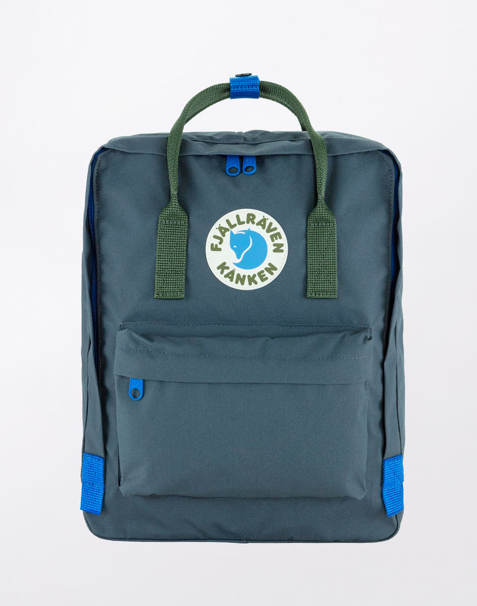 Batoh Fjällräven Kanken Koncept 046-620 Super Grey - Green