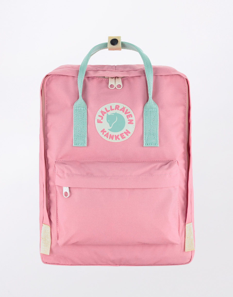 Batoh Fjällräven Kanken Koncept 312-600 Pink - Mint Green