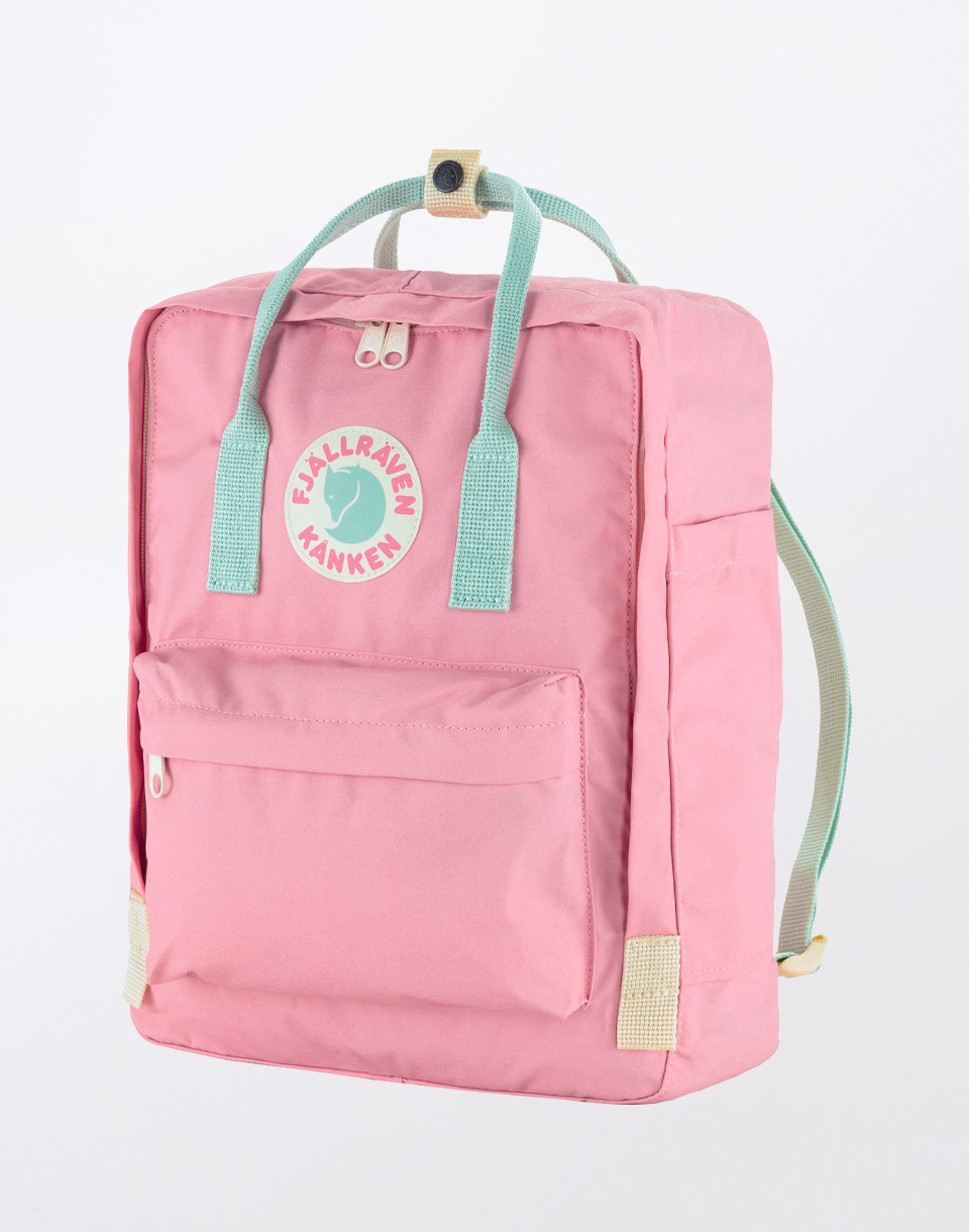 Fjällräven Kanken Koncept 312-600 Pink - Mint Green