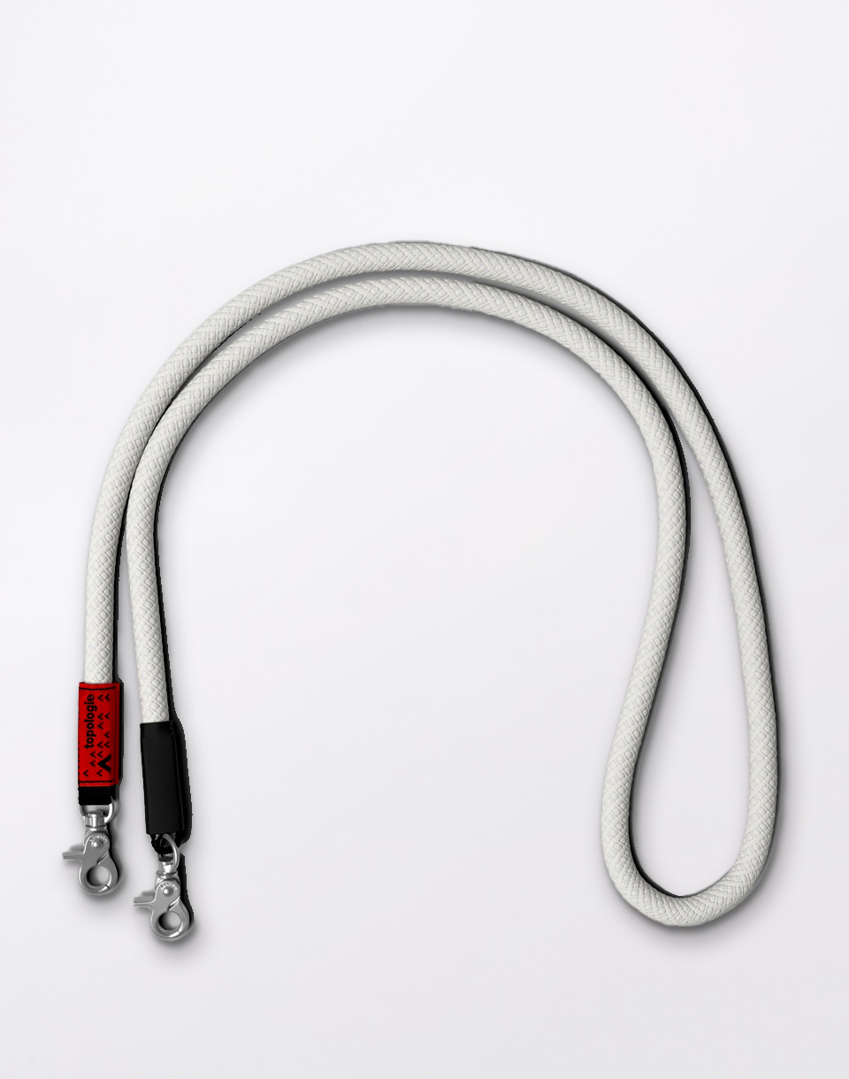 Topologie 10.0mm Rope Strap Flash White