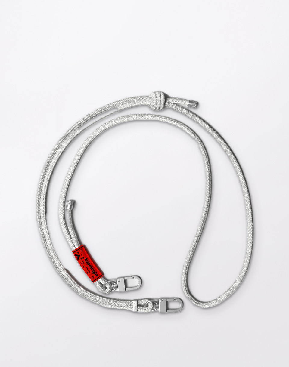 Topologie 6.0mm Rope Strap Snow White Melange