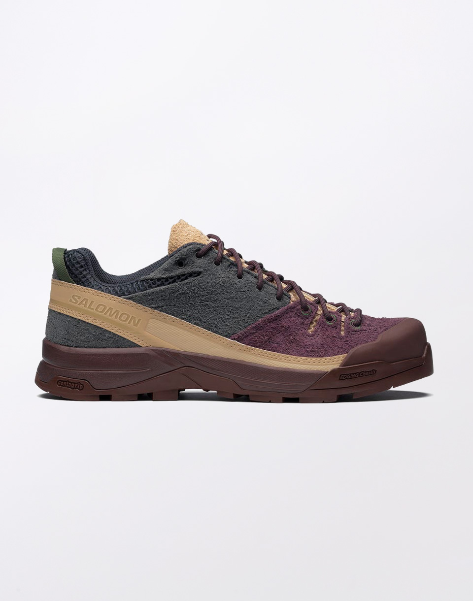 Salomon X-Alp Suede Plum Perfect/Nine Iron/Safari 46