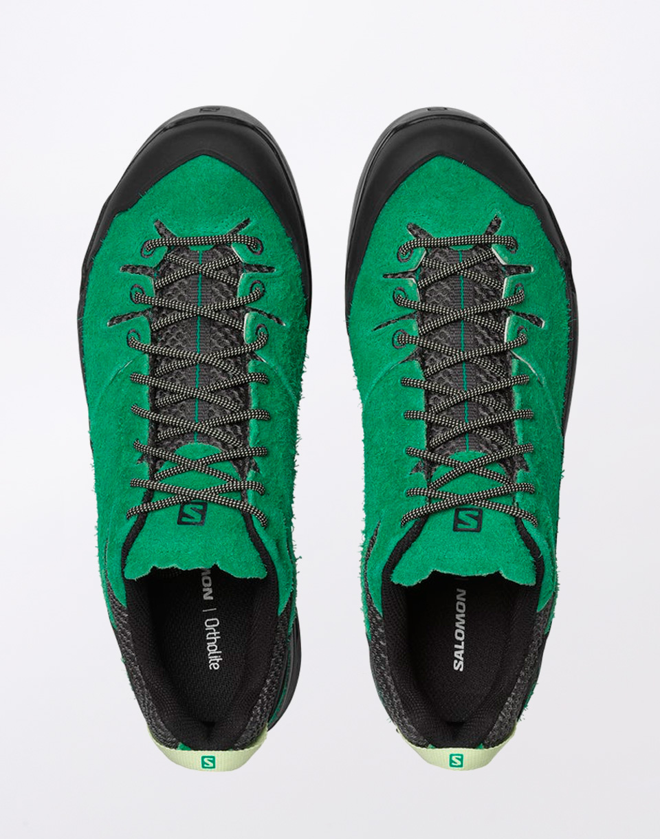 Salomon X-Alp Suede Black/Parakeet/Patina Green 42