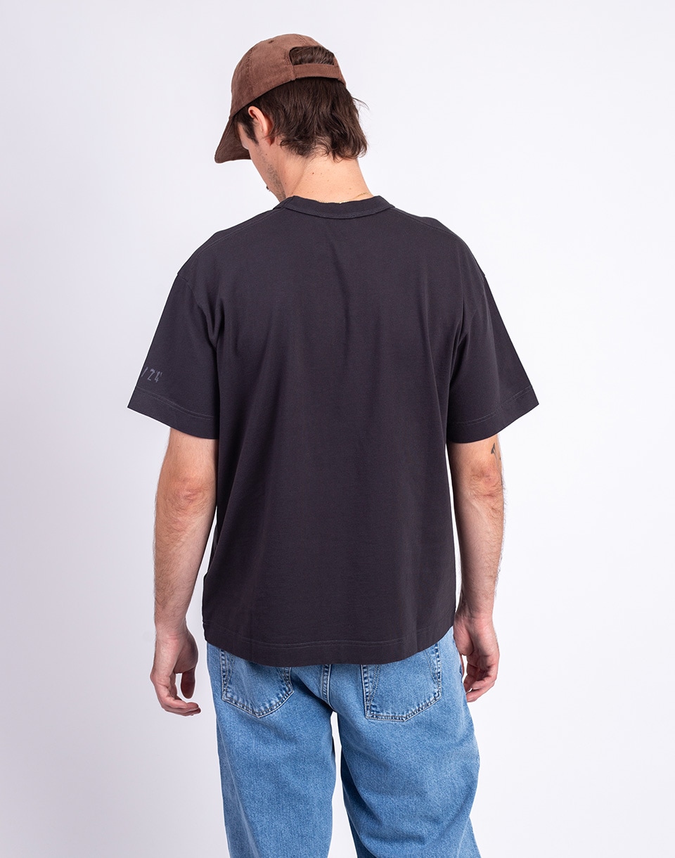 ONE OF XX Charcoal Black T-Shirt Burnt Charcoal S