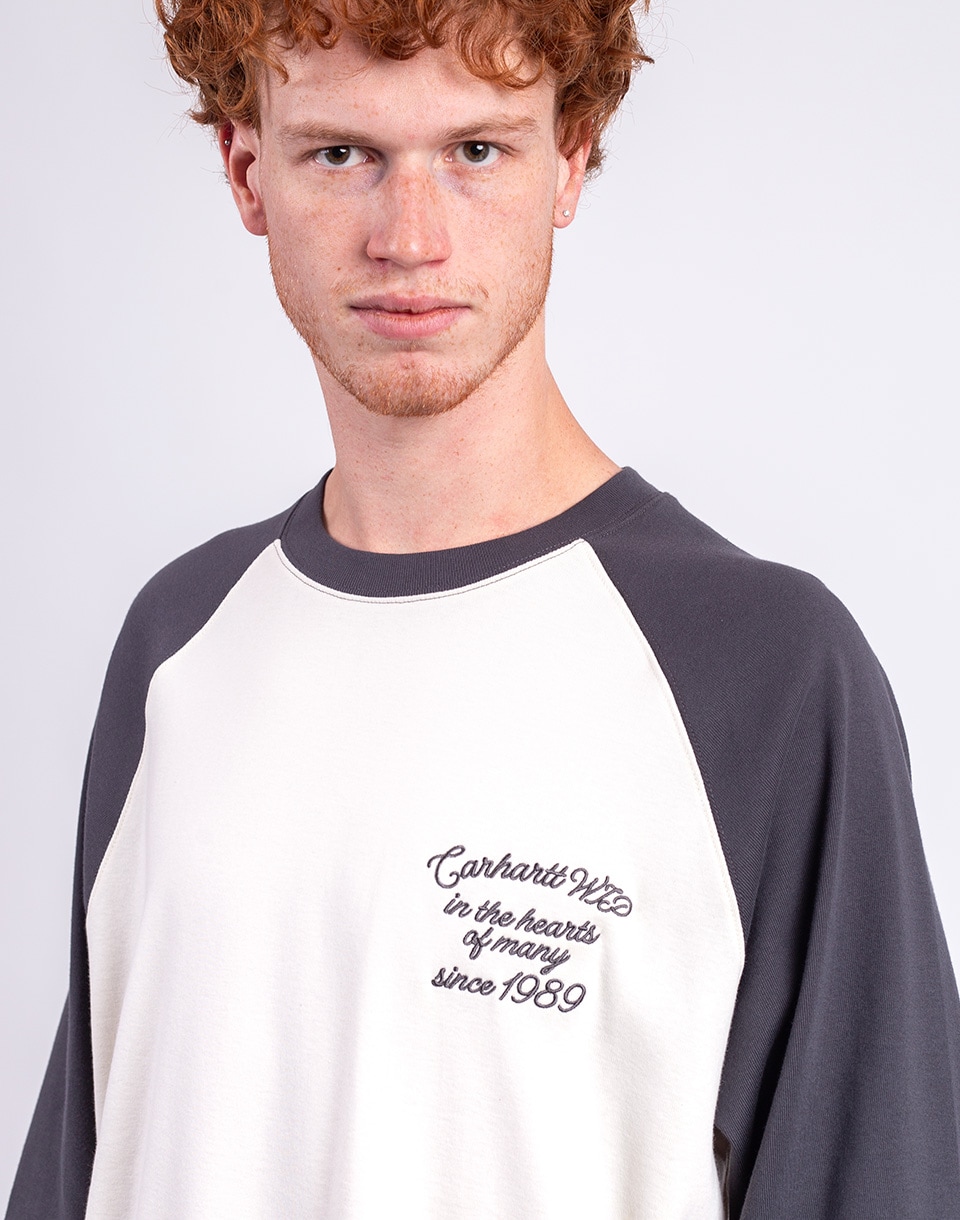 Carhartt WIP L/S Alston T-Shirt Wax/Graphite L