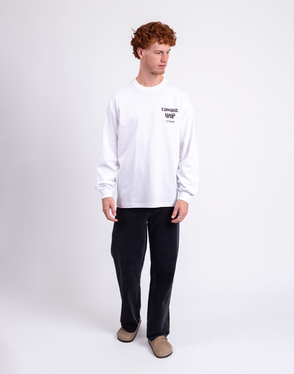 Carhartt WIP L/S Better Dreams T-Shirt White M