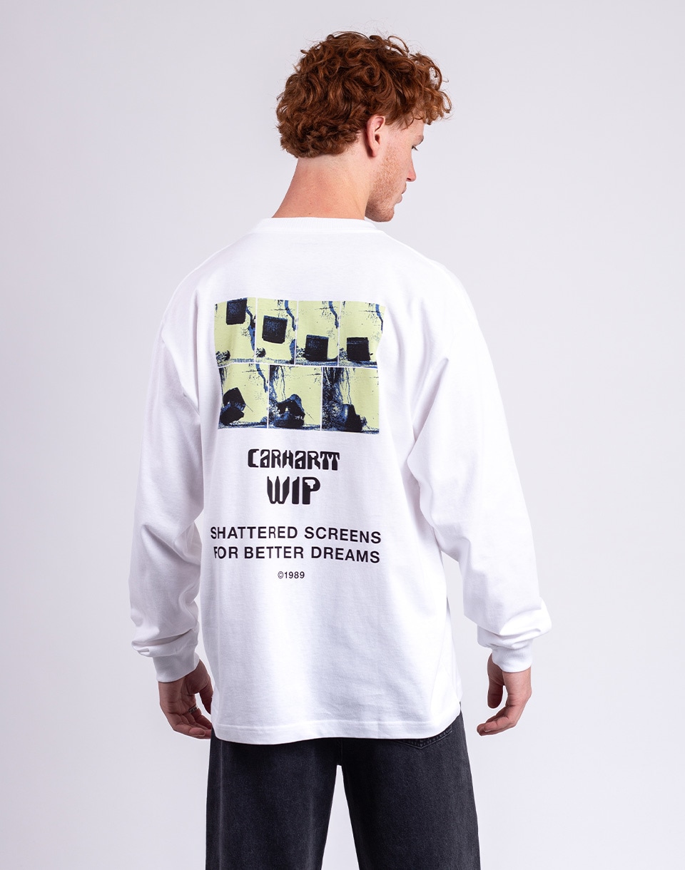Carhartt WIP L/S Better Dreams T-Shirt White M