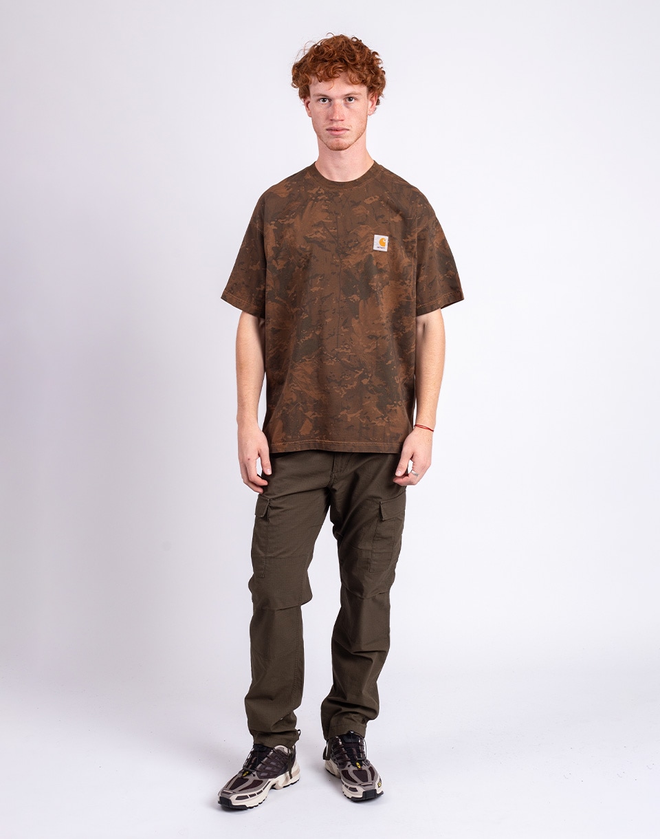 Carhartt WIP S/S Camo Combi T-Shirt Camo Combi, Green/Hamilt M