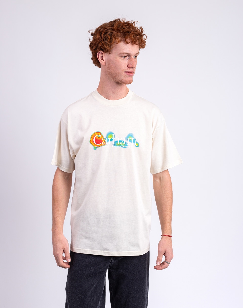 Tričko Carhartt WIP S/S Experiential T-Shirt Salt