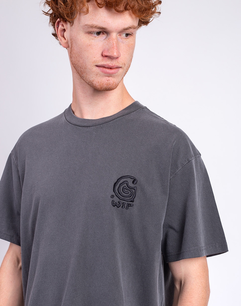 Carhartt WIP S/S Helix Redux T-Shirt Black garment dyed L