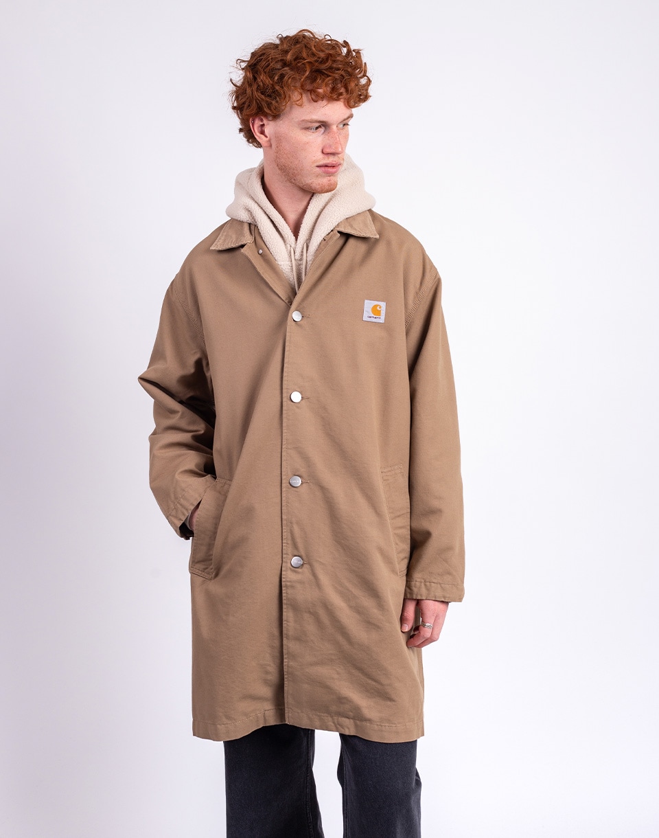 Carhartt WIP Webster Coat Leather/Leather rinsed M