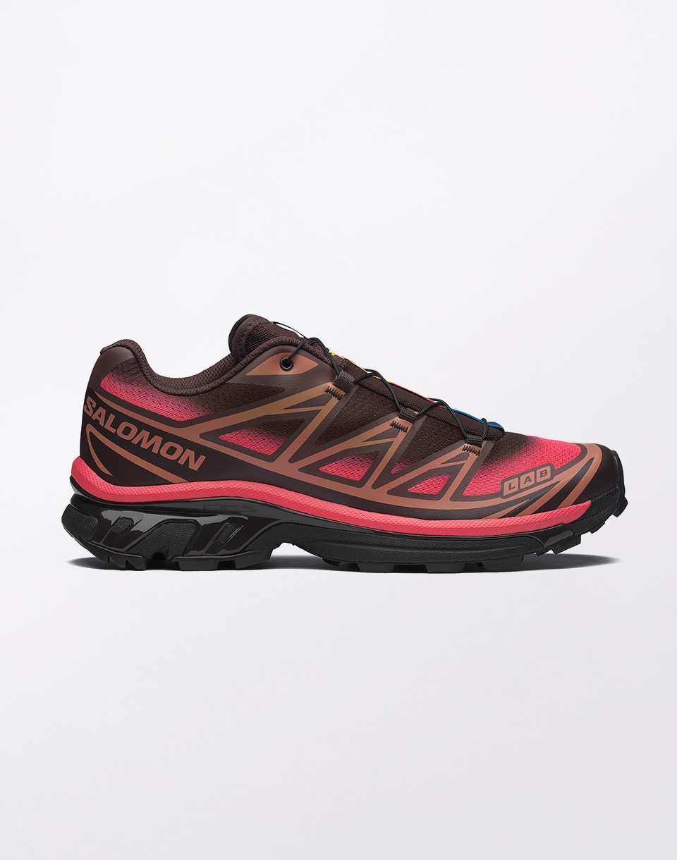 Salomon XT-6 Skyline Black Coffee/French Roast/Rouge Red 38 2/3