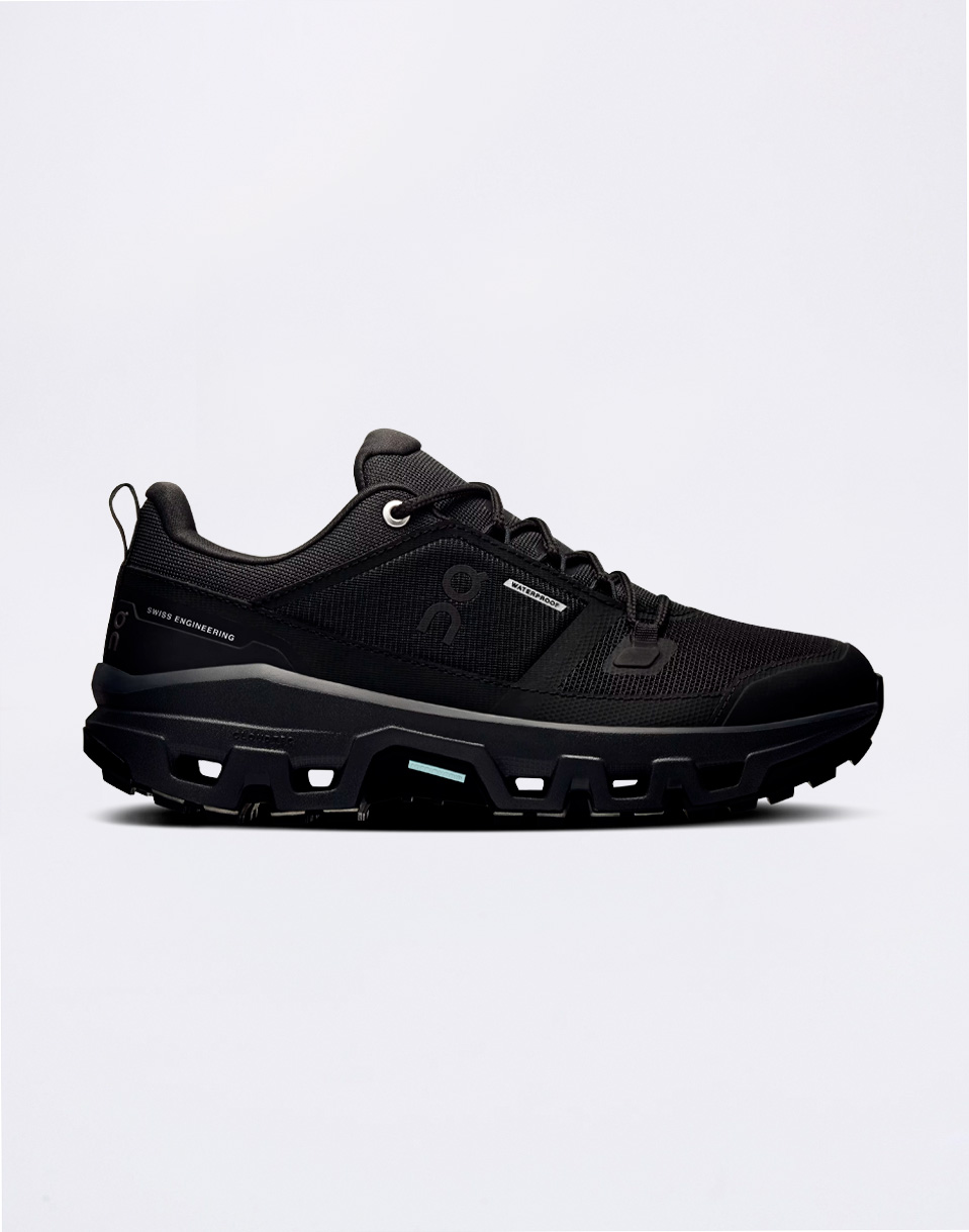 On Cloudrock Low WP Black/Black 38,5
