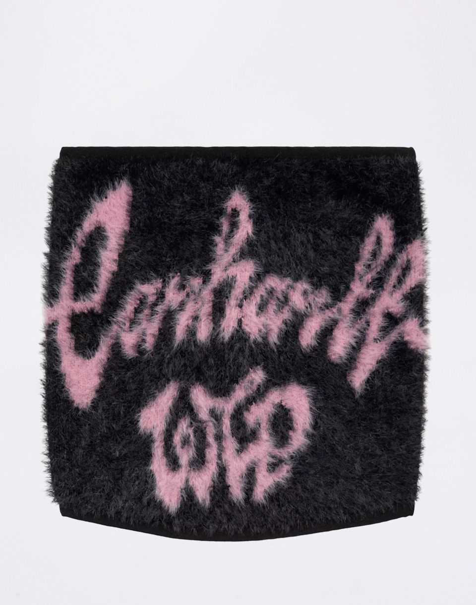 Carhartt WIP Chedda Neckwarmer Black/Glassy Pink