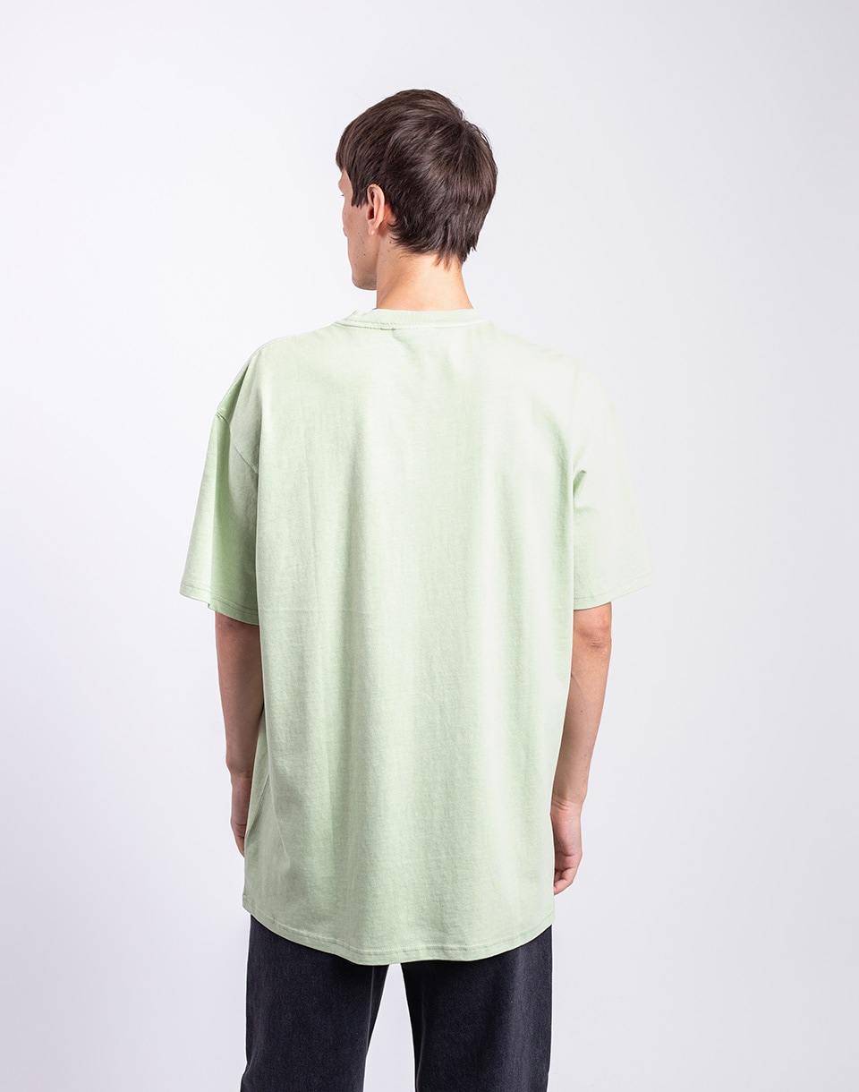 Carhartt WIP S/S Helix Redux T-Shirt Pale Olive garment dyed M