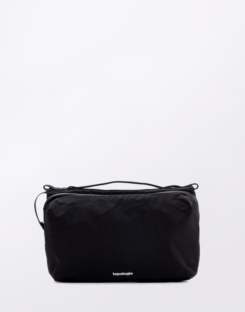 Topologie Bottle Sacoche Large Black Tech Sateen