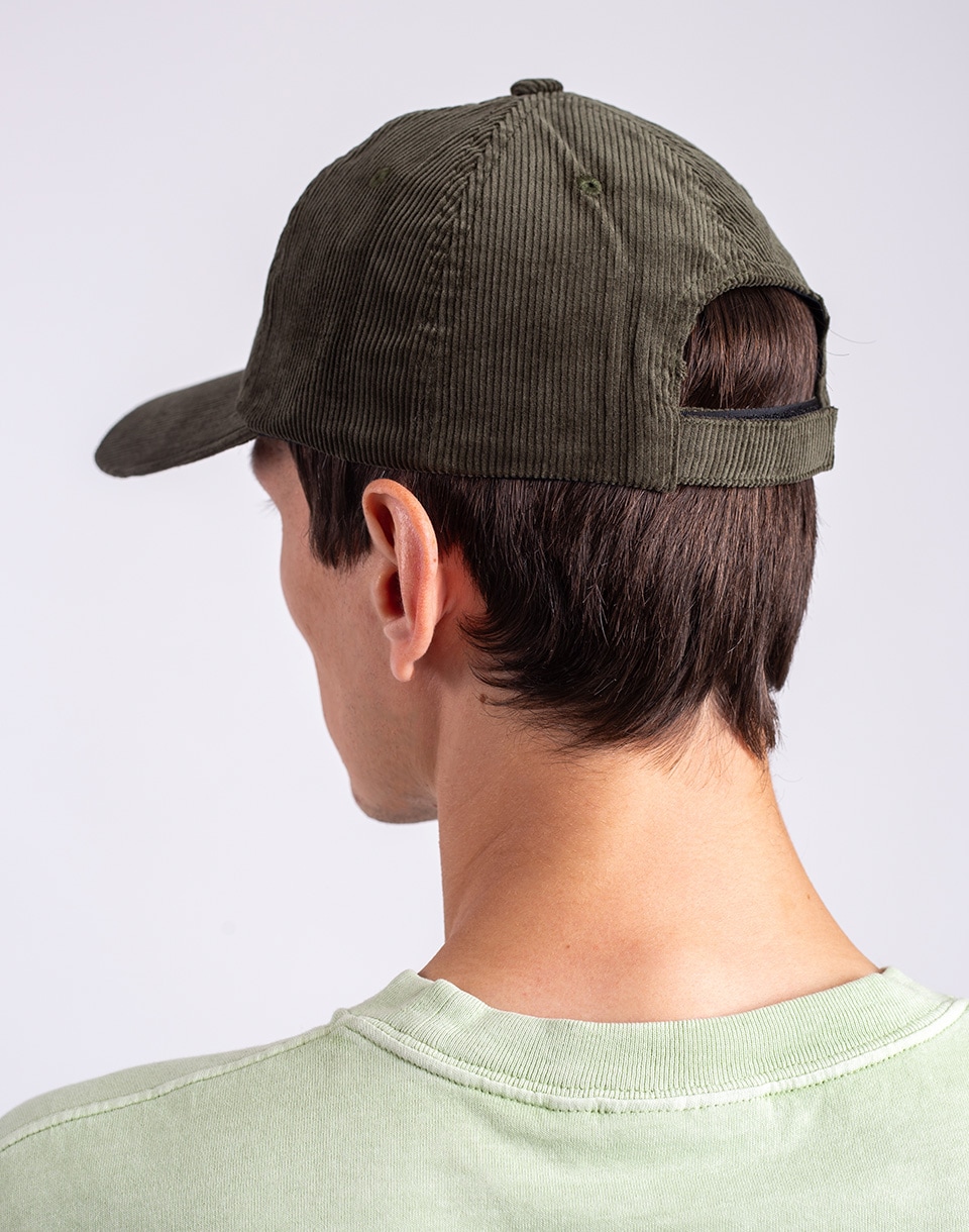 ONE OF XX Cap 4 kaki courduroy